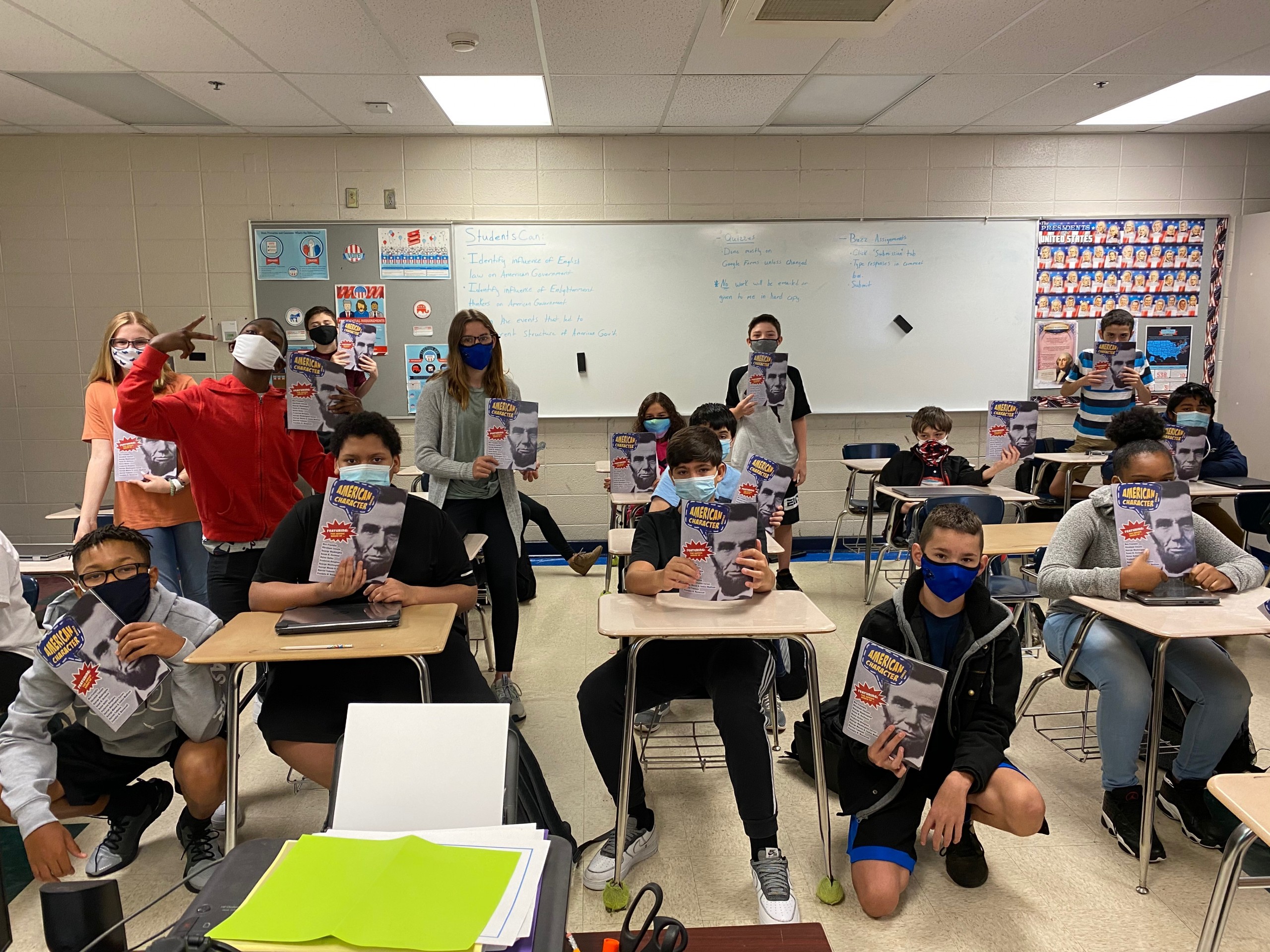 Sparkman Middle School 7th Grade Students Begin American Character ...